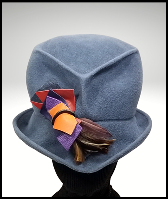 Avenue Blue  | Velour Felt